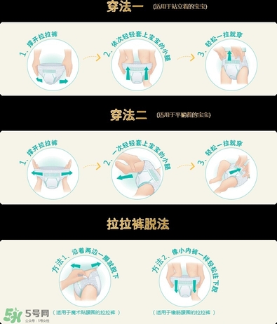 拉拉褲怎么穿？拉拉褲使用方法