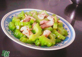 苦瓜炒肉能減肥嗎？減肥可以吃苦瓜炒肉嗎？