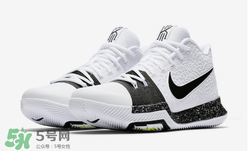 nike kyrie 3黑白配色多少錢？耐克歐文3代黑白配色專柜價格
