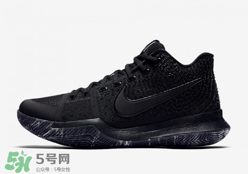 nike kyrie 3 triple black耐克歐文3代純黑配色什么時候發(fā)售？