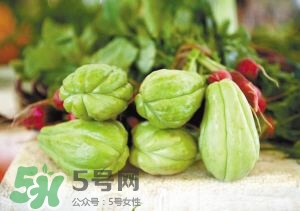 佛手瓜孕婦可以吃嗎？佛手瓜與什么食物相克