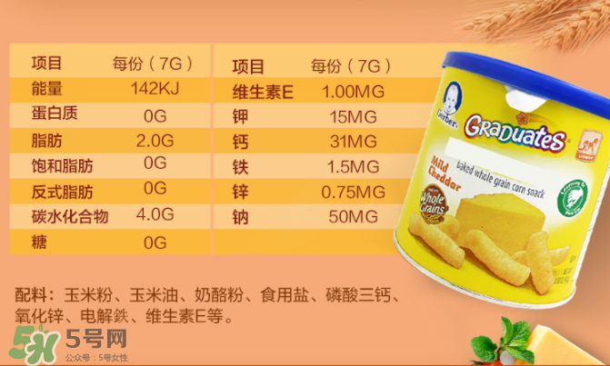 嘉寶泡芙條有鹽嗎？嘉寶泡芙條含不含鹽？