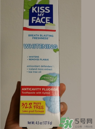 KISS MY FACE牙膏怎么樣？KISS MY FACE牙膏好不好？