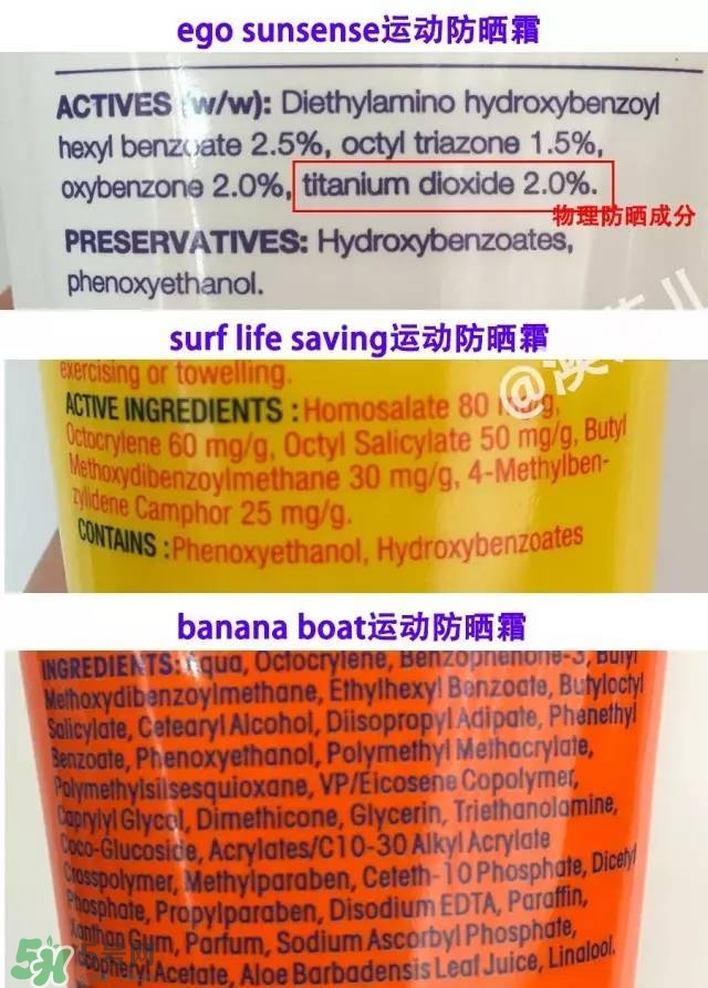 運(yùn)動防曬霜哪個牌子好_運(yùn)動型防曬霜評測