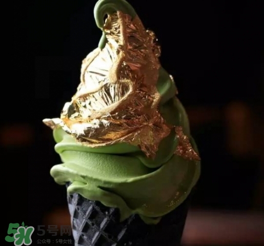 金箔冰淇淋不會中毒嗎？金箔冰淇淋能吃嗎