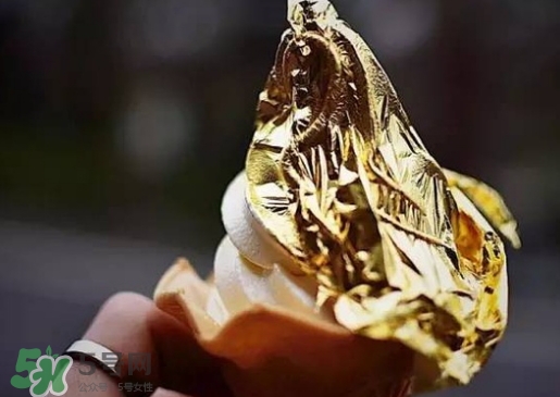 金箔冰淇淋不會中毒嗎？金箔冰淇淋能吃嗎