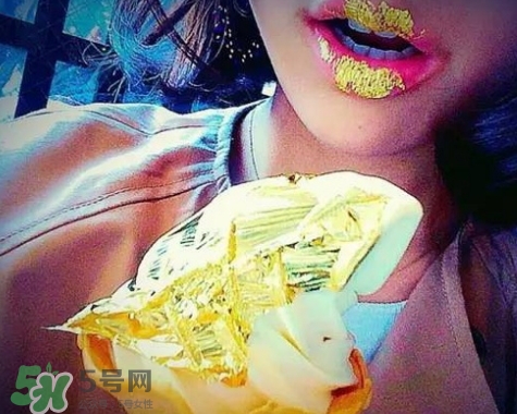 金箔冰淇淋不會中毒嗎？金箔冰淇淋能吃嗎