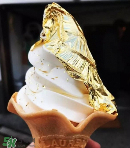 金箔冰淇淋不會中毒嗎？金箔冰淇淋能吃嗎