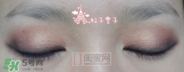 nars吉隆坡眼影怎么畫？nars吉隆坡雙色眼影畫法圖解