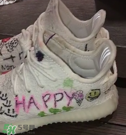adidas yeezy 350 boost v2兒童定制版在哪買_怎么買？