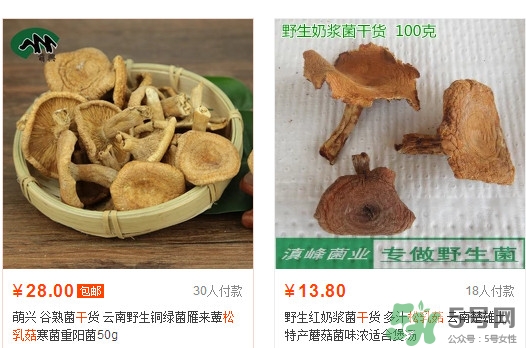 松乳菇多少錢(qián)一斤？松乳菇干貨多少錢(qián)一斤