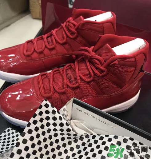 air jordan 11 gym red安東尼全紅配色實物怎么樣？