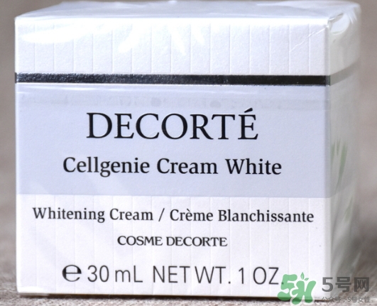 黛珂cellgenie white面霜怎么樣？黛珂cellgenie面霜怎么用