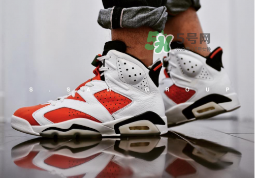 air jordan 6 gatorade配色上腳效果怎么樣？