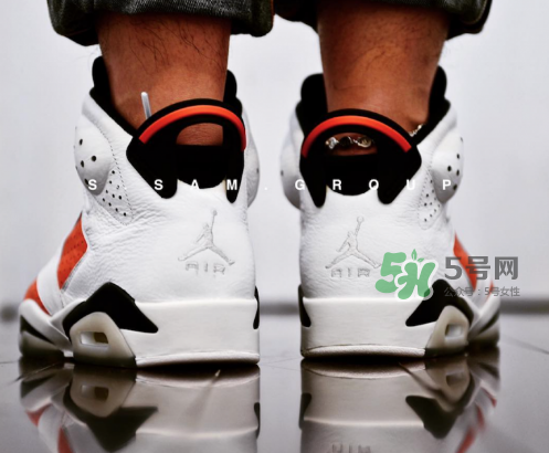 air jordan 6 gatorade配色上腳效果怎么樣？