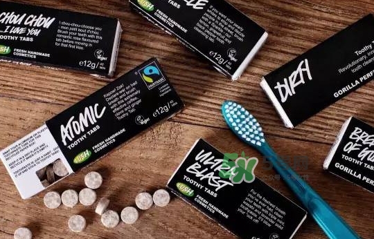 lush牙膏粒怎么用？lush牙膏粒使用方法