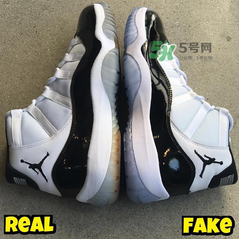 air jordan 11 concord真假怎么看？aj 11 concord真假鑒定