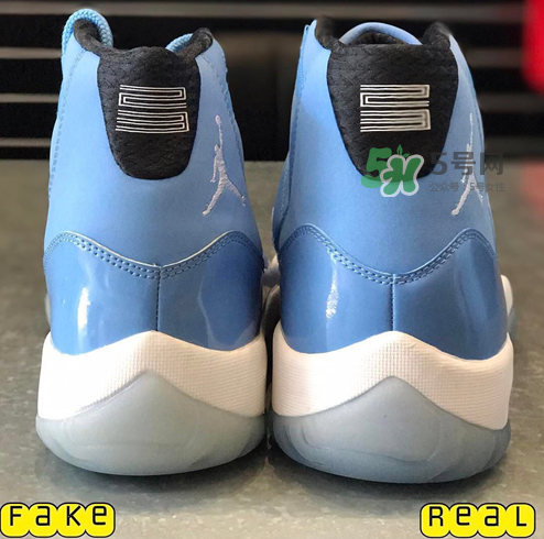 air jordan 11北卡藍(lán)真假怎么分辨？aj11北卡藍(lán)真假鑒定