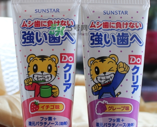 sunstar巧虎牙膏怎么樣？巧虎牙膏含氟嗎？