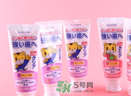 sunstar巧虎牙膏可吞咽嗎？巧虎牙膏幾歲可以用