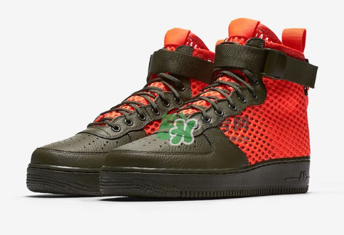 nike sf-af1 mid空軍一號(hào)網(wǎng)眼撞色款什么時(shí)候發(fā)售？