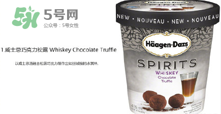 哈根達斯Spirits系列有那幾款？哈根達斯成人烈酒口味好吃嗎？