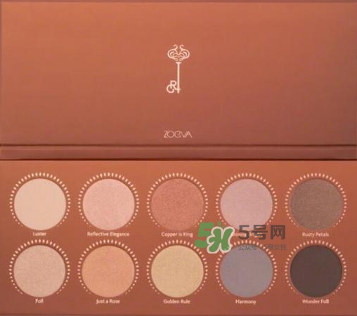 zoeva玫瑰金眼影盤怎么畫？zoeva rose golden畫法教程