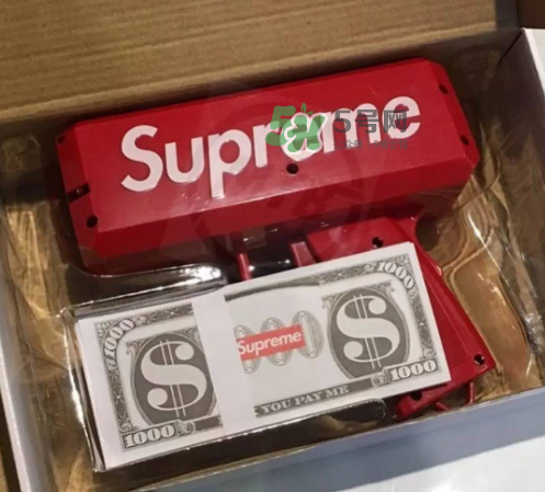 supreme噴錢槍多少錢？supreme鈔票槍價(jià)格