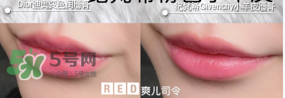 紀梵希變色唇膏和迪奧變色唇膏哪個好_怎么選？