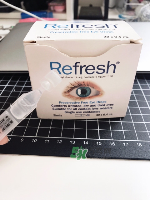 refresh人工淚液眼藥水怎么用？refresh眼藥水說明書