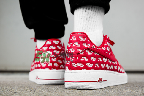 nike air force 1 low logo上腳效果怎么樣？空軍一號(hào)logo款上腳