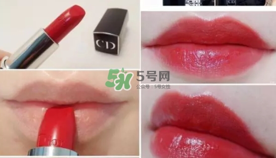 迪奧999迷你口紅多少錢？迪奧999中樣口紅專柜價格