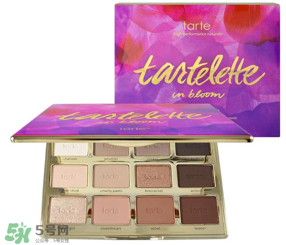 Tartelette in bloom眼影盤怎么樣？Tartelette in bloom眼影盤試色