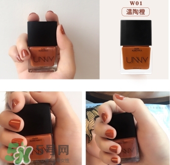 unny可撕拉指甲油怎么樣？unny可撕指甲油試色