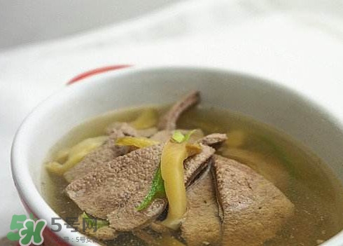 豬肝湯怎么做好喝？吃豬肝的注意事項