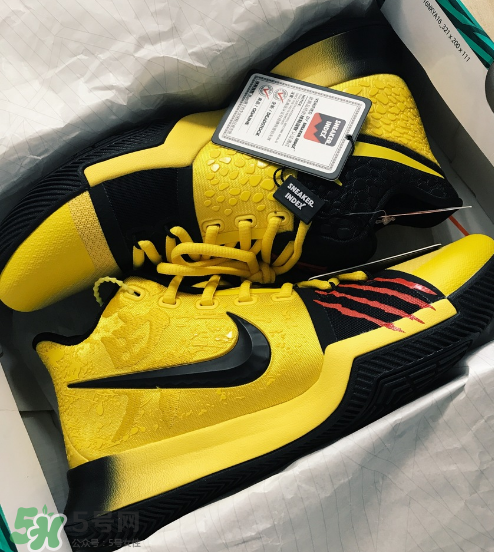 nike kyrie3 mamba mentality怎么樣？歐文3李小龍配色開(kāi)箱測(cè)評(píng)