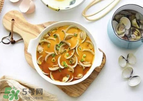 蛤蜊蒸蛋孕婦能吃嗎？蛤蜊蒸蛋寶寶能吃嗎