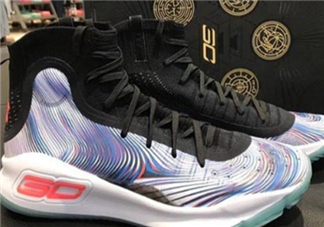 under armour curry 4庫(kù)里戰(zhàn)靴中國(guó)別注版實(shí)物什么樣？