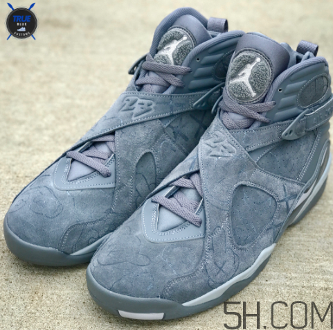 kaws與air jordan 8聯(lián)名實物什么樣？