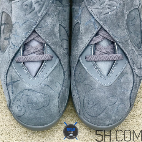 kaws與air jordan 8聯(lián)名實物什么樣？