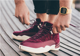 air jordan 12 bordeaux紅酒配色上腳效果怎么樣？