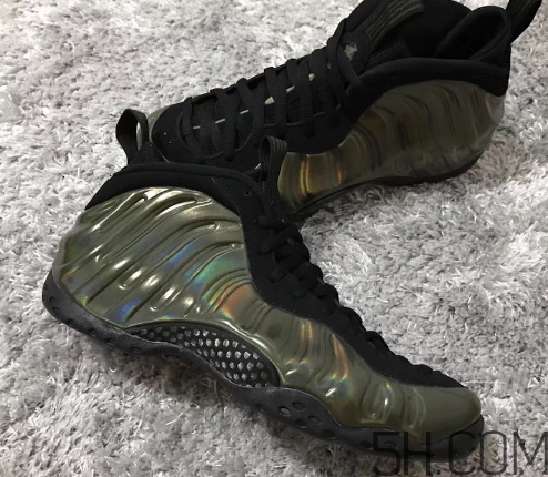 nike air foamposite one legion green全息噴什么時候發(fā)售？
