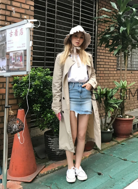 卡其色風(fēng)衣配什么鞋子？卡其色風(fēng)衣搭配鞋子圖片