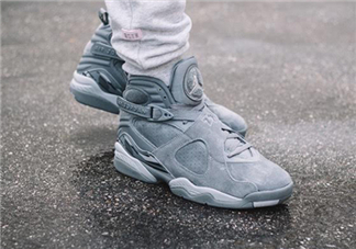 air jordan 8 retro cool grey上腳效果怎么樣？