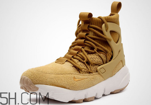 nike air footscape mid小麥配色上腳效果怎么樣？