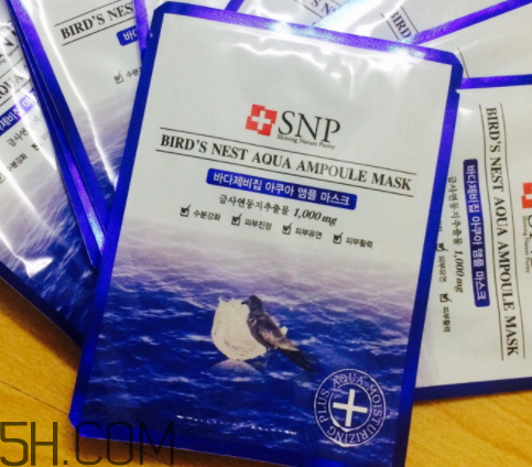 SNP海洋燕窩水庫面膜怎么樣？多少錢？
