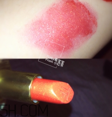 錦鯉色口紅是什么顏色？錦鯉色口紅試色