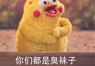 你們都是臭襪子什么意思？你們都是臭襪子表情包
