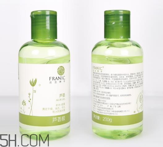 法蘭琳卡蘆薈膠怎么用？法蘭琳卡蘆薈膠有幾種？