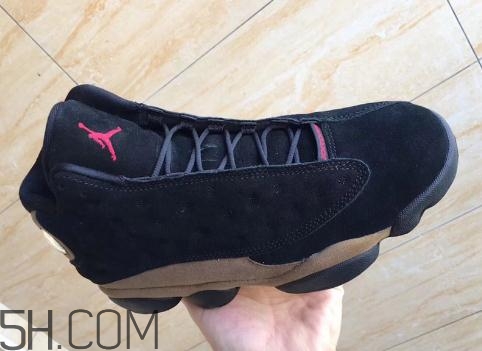 air jordan 13 olive麂皮橄欖配色上腳效果怎么樣？